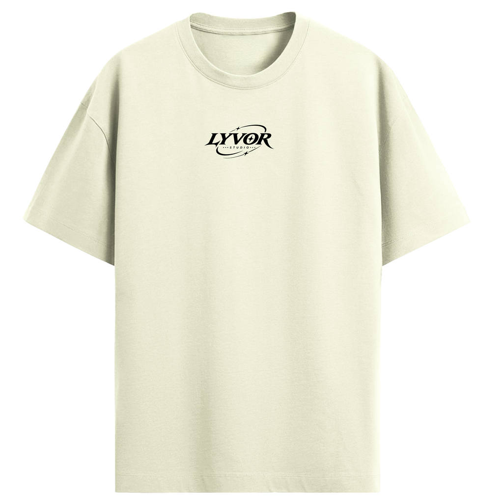 RIDER OFF WHITE OVERSIZED T-SHIRT