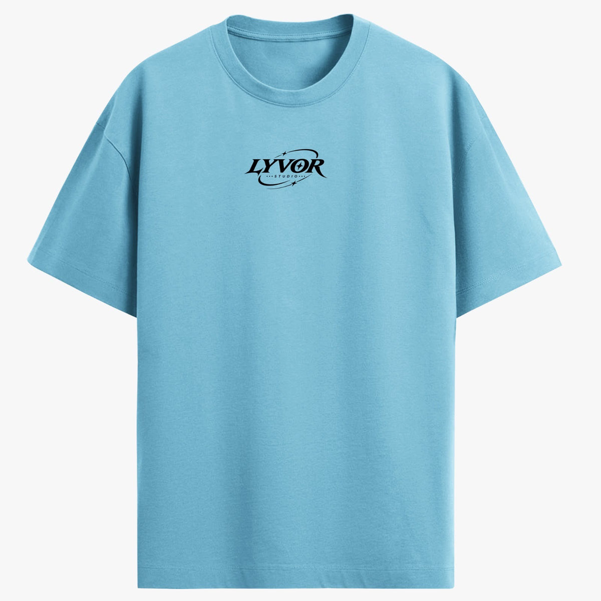 RIDER SKY BLUE OVERSIZED T-SHIRT