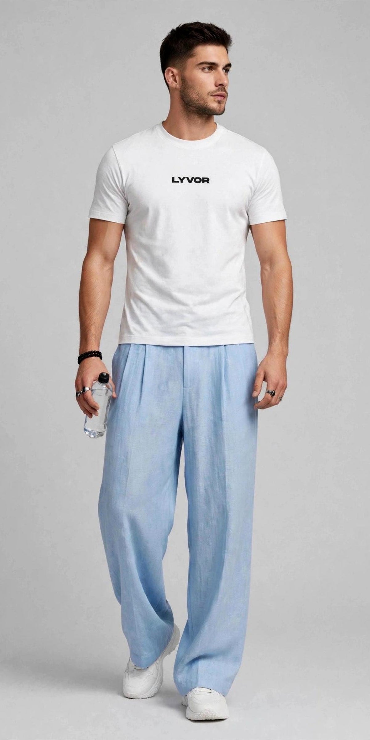 BASIC WHITE REGULAR FIT T-SHIRT
