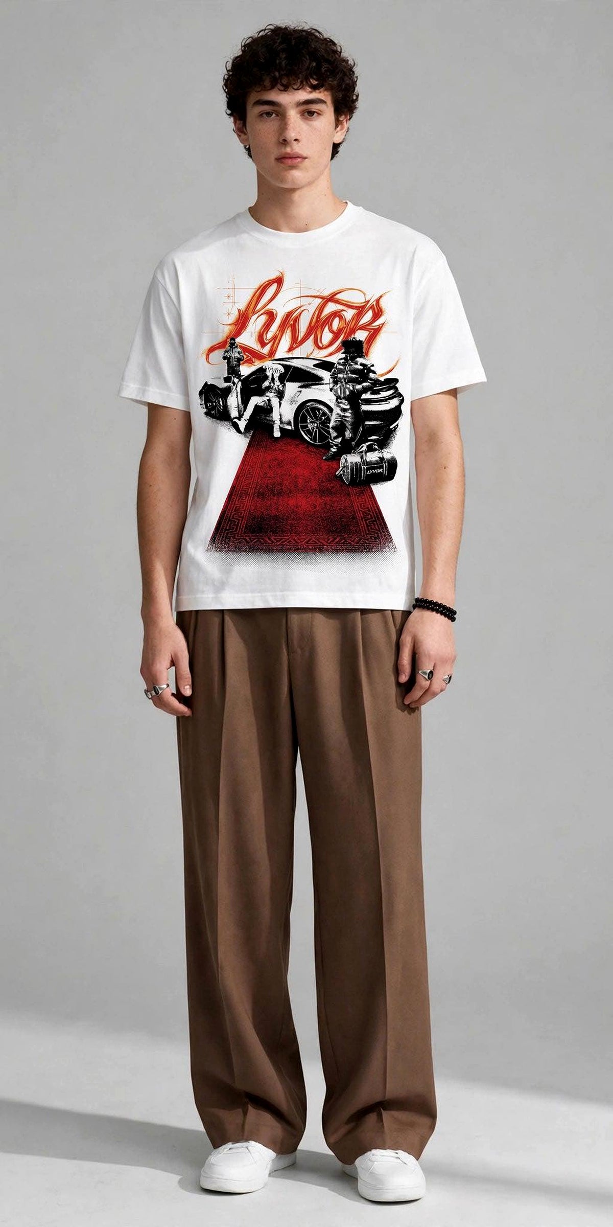 SIGNATURE WHITE REGULAR FIT T-SHIRT