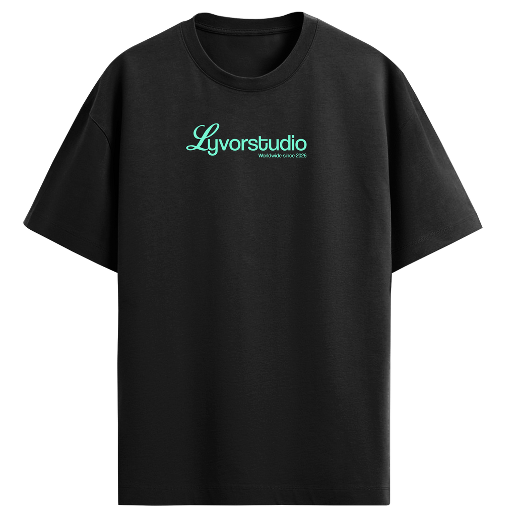 ONE LIFE BLACK OVERSIZED T-SHIRT
