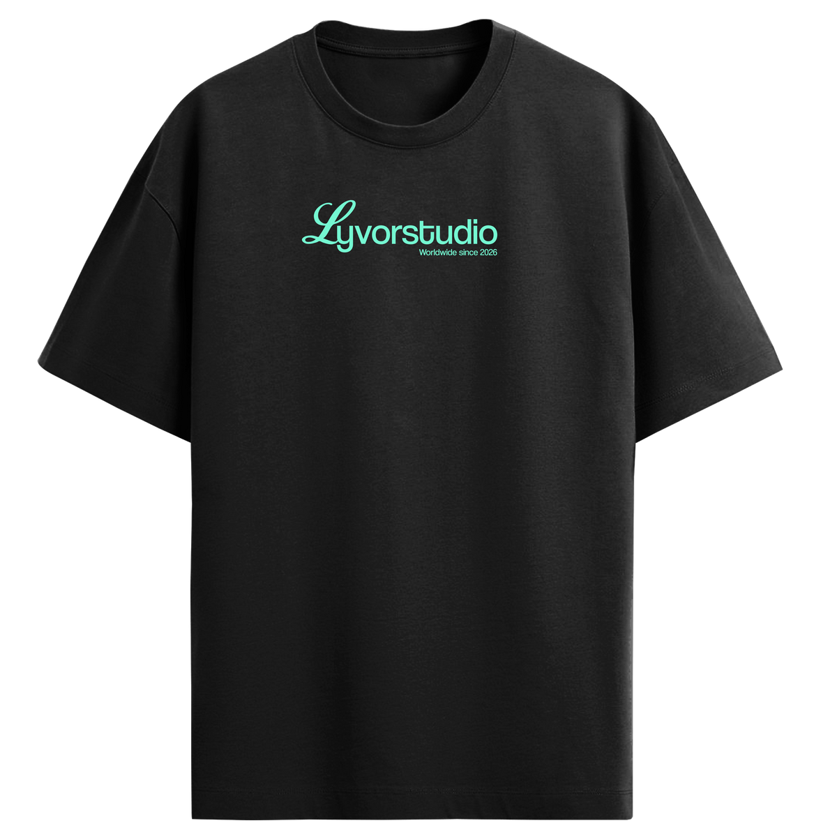 ONE LIFE BLACK OVERSIZED T-SHIRT
