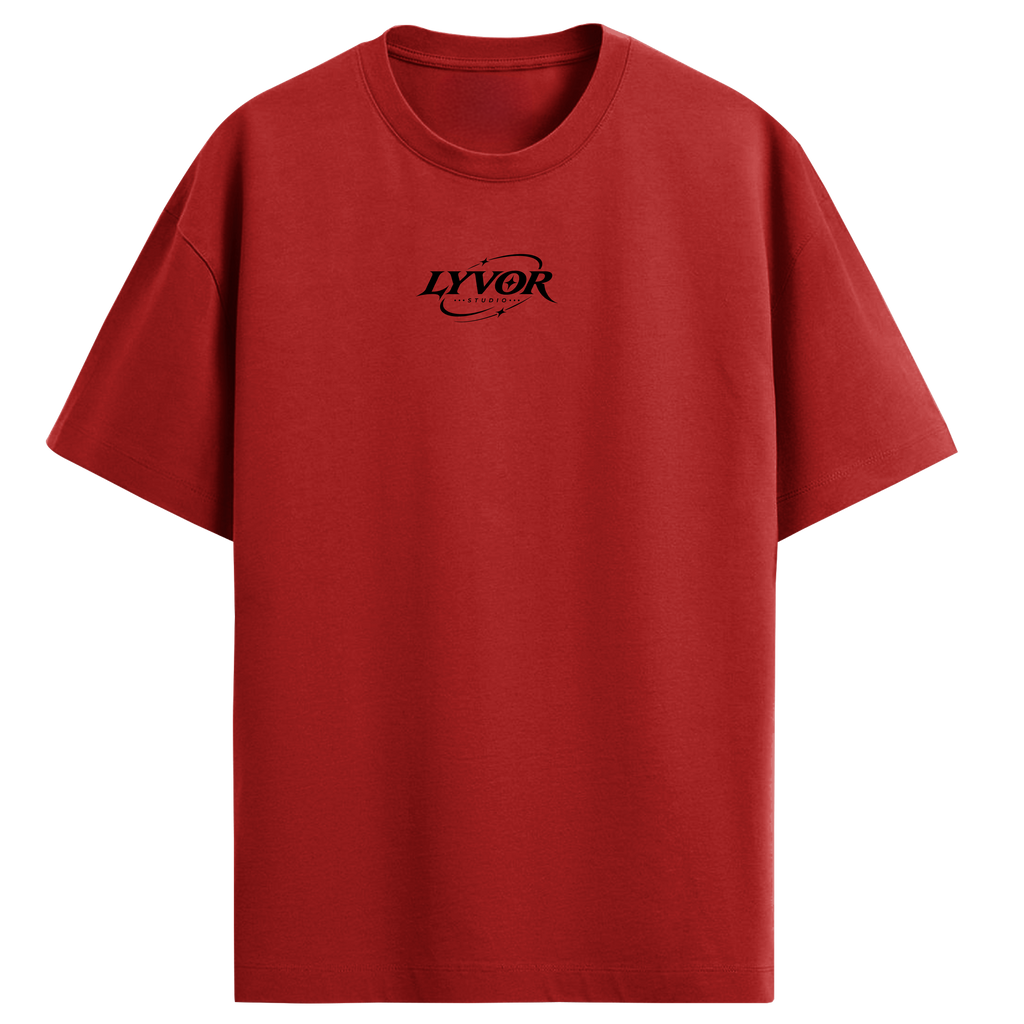 RIDER RED OVERSIZED T-SHIRT