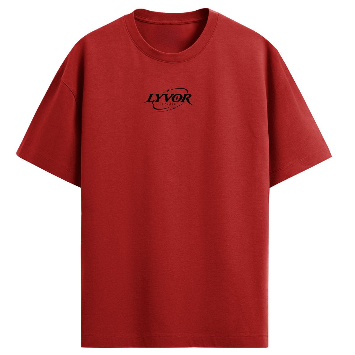 RIDER RED OVERSIZED T-SHIRT